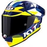 KYT R1R Diamond Blau/Weiß/Gelb S