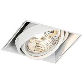 QAZQA Einbaustrahler weiß GU10 AR70 ohne Rand - Oneon