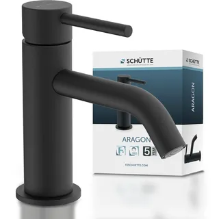 Schütte ARAGON Kaltwasser-Armatur Schwarz matt