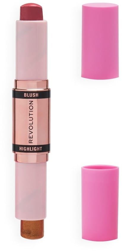 REVOLUTION Blush & Highlight Stick Flushing Pink Highlighter 8,6 g 