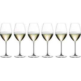 Riedel Veritas Champagner Weinglas Gläser-Set, 6-tlg. (5449/28-22)