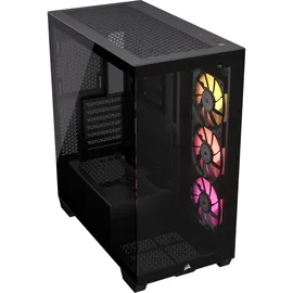 Corsair 3500X LINK RGB schwarz Midi Tower ATX Gaming Gehäuse