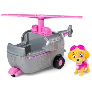 Spin Master Paw Patrol, Helikopter mit Skye-Figur (Sustainable Basic Vehicle/Basis Fahrzeug),