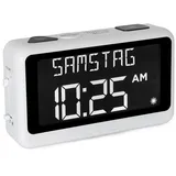 ORKA Sprechender Wecker für Senioren Talking & Recordable Alarm Clock