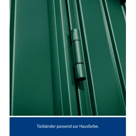 Hörmann Gerätehaus Classic-P 3,13 x 2,83 m Moosgrün