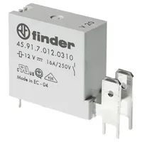 Finder 45.91.7.012.0311 Printrelais 12 V/DC 16A 1 Schließer