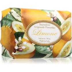 Saponificio Artigianale Fiorentino Lemon natürliche feste Seife 200 g