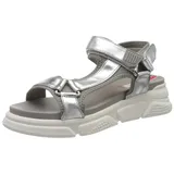 s.Oliver Riemchensandalen Damen Silber 40