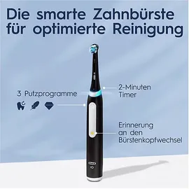 Oral-B iO Series 3 Duo matte Black/Ice blue mit Reiseetui + 2. Handstück