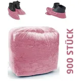 Jungengel Schuhüberzieher Einweg 900x Stück Überschuhe in Rosa/Pink Überschuhzieher Schutz (900-St)