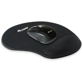 Equip 245014 Gel Mouse Pad mit Handballenauflage Schwarz