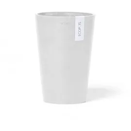 Ecopots Pisa 17,5 x 3 cm Weiß