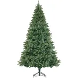 Tectake tectake® Weihnachtsbaum, Prancer, Spritzgussnadeln - 230 cm