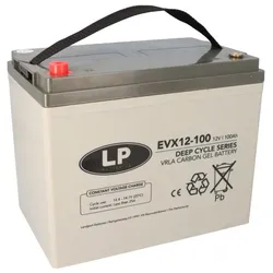Landport LP EVX12100 12V 100Ah Deep-Cycle AGM-GEL Batterie
