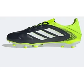 adidas Copa Pure 3 League FG/MG Herren Core Black/Cloud White/Lucid Lemon 41 1/3