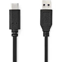 NEDIS USB Kabel USB-A zu USB-C 1m