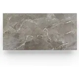 Klarstein Santorini Smart Infrarot-Heizung 120x60cm 1000W Wochentimer IP24 Grauer Breccia-Marmor