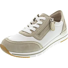 remonte Sneaker Low Beige/Weiß Damen 42
