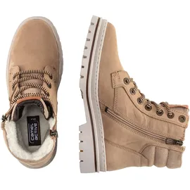 CAMEL ACTIVE Damen Schnürboot mit warmem Wollfutter Beige, womenswear-42