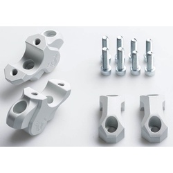 SW-Motech BMW 32/25mm, déplacement de barre - Argent