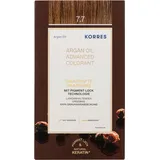 Korres Arganöl Haarcoloration 7.7 moccha 145 ml
