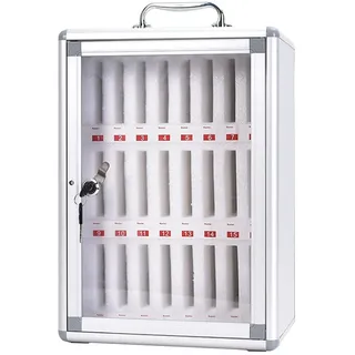 Handy-Verwaltungsbox Handy-Aufbewahrungsschrank Für Fabrikmitarbeiter Handy-Schließfach Für Studenten Wandhängender Handyschrank Mit Schloss Verwaltungsbox Für Mehrere Mobiltelefone