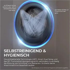 Haier HW100-B14667U1 G7 Waschmaschine (10 kg, 1330 U/min)