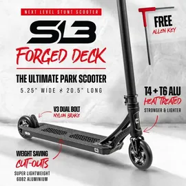 Fantic26 CORE SL3 Stunt-Scooter Park H=92,5cm Schwarz