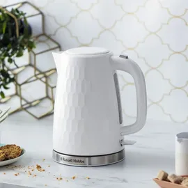 Russell Hobbs Honeycomb Wasserkocher weiß