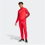 Adidas Sportswear Basic 3 Stripes Tricot Trainingsanzug - Pure Ruby - L