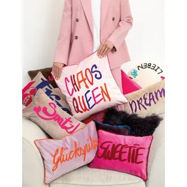 PAD Dekokissen Letters 30 x 40 cm Pink