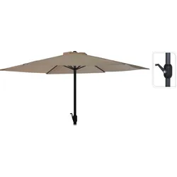 Sonnenschirm 3m TAUPE - taupe