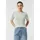 Comma, Kurzarmpullover im Slim Fit Grün 34