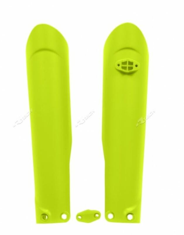 Race Tech Vorkbeschermers - fluorescerend geel