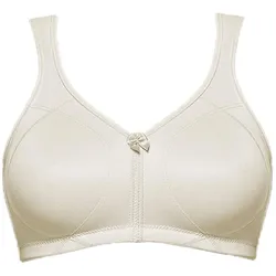 Entlastungs-BH SUSA "Entlastungs BH Topsy Plus", Damen, Gr. 85, Cup E, champagnermicro, Stoff, Obermaterial: 78% Polyamid PA. 22% Elasthan EL., BHs