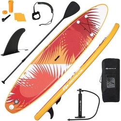 KOMFOTTEU SUP-Board Aufblasbare Paddle Board, mit Sitz, 320x76x15cm orange