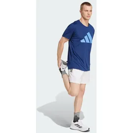 adidas Run It T-Shirt - Dark Blue / Blue Fusion - 2XL