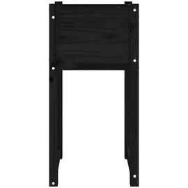 vidaXL Pflanzkübel 40 x 40 x 81 cm Schwarz