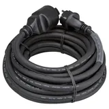 Perel EC10R25STBHQ Strom Verlängerungskabel 16 A Schwarz 10.00 m H05RR-F 3G 2,5 mm2