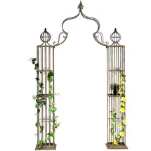 DanDiBo Ambiente Rosenbogen 275 x 172 cm Grün