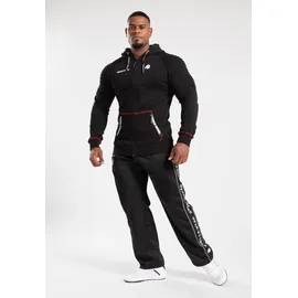Gorilla Wear Georgia Zip-Up Hoodie Herren Schwarz S