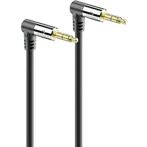 Sonero Audiokabel 3,5mm Klinke - 2x 90° Stecker 1,5m (N/A)