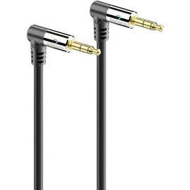 Sonero Audiokabel 3,5mm Klinke - 2x 90° Stecker 1,5m (N/A)