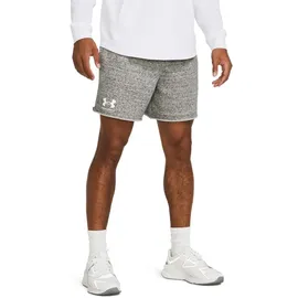 Under Armour Rival Terry Herren-Shorts, 15,2 cm, (112) Onyx White / Onyx White - XS