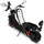 Rolektro Rolektro, E-Chopper 45, Schwarz, 45 km/h, 2 x 60V-25,6Ah Lithium-Akku, 3000 Watt - Schwarz