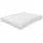 The White Stone Topper 160 x 200 cm Weiß