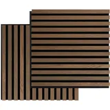 fibrotech® Akustikpaneel SQUARE Oiled Oak 2 St. 52 x 52 x 2,2 cm