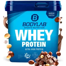 Bodylab24 Whey Protein Haselnuss-Schokolade Pulver 1000 g