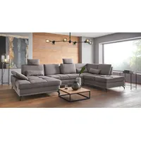 PLACES OF STYLE »Costello U-Form, mit Sitztiefenverstellung, Armteilverstellung und«,