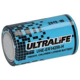 Ultralife 6x Ultralife Lithium 3,6V Batterie LS 14250 1/2 AA UHE-ER14250 Li-SOCl2 + Box